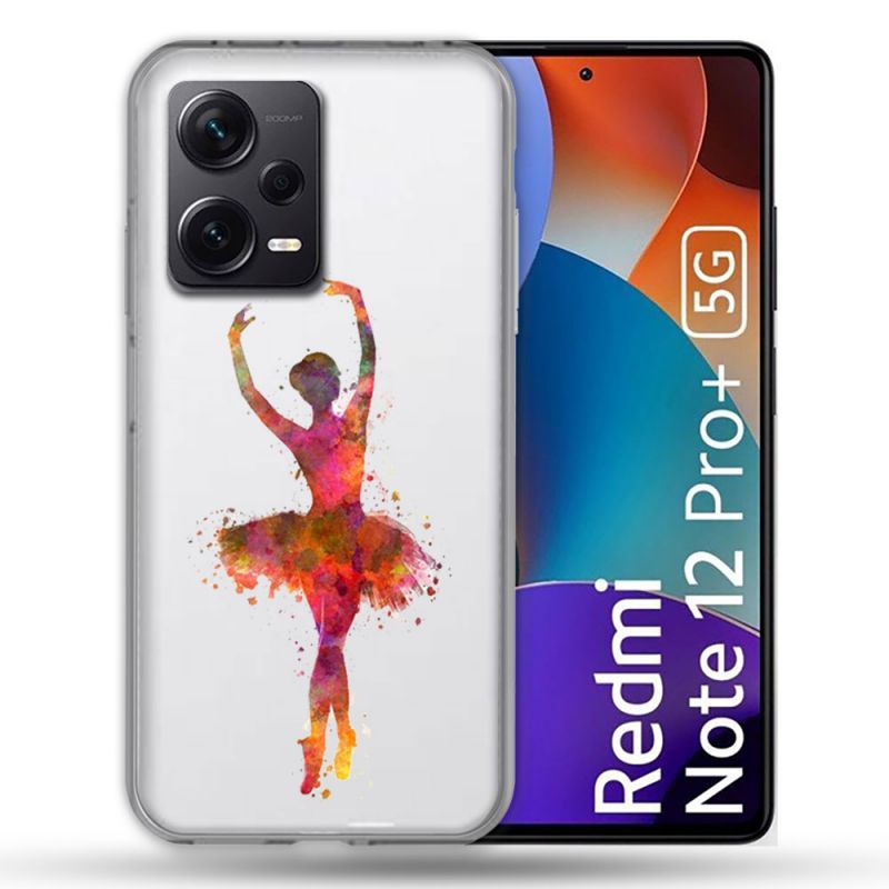 Coque Renforcée Transparente Pour Xiaomi Redmi Note 12 Pro Plus 5G Danseuse etoile
