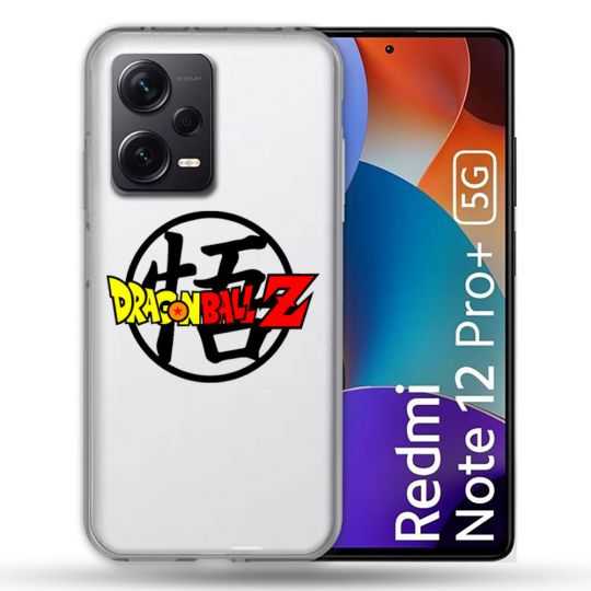 Coque Renforcée Transparente Pour Xiaomi Redmi Note 12 Pro Plus 5G Dragon Ball Logo