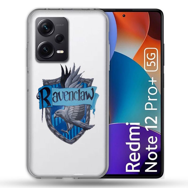 Coque Renforcée Transparente Pour Xiaomi Redmi Note 12 Pro Plus 5G Harry Potter Ravenclaw