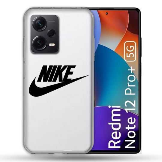 Coque Renforcée Transparente Pour Xiaomi Redmi Note 12 Pro Plus 5G Nike