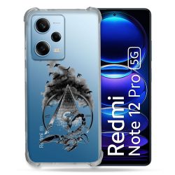Coque Transparente Renforcée En Verre Trempé Pour Xiaomi Redmi Note 12 Pro 5G Scorpion