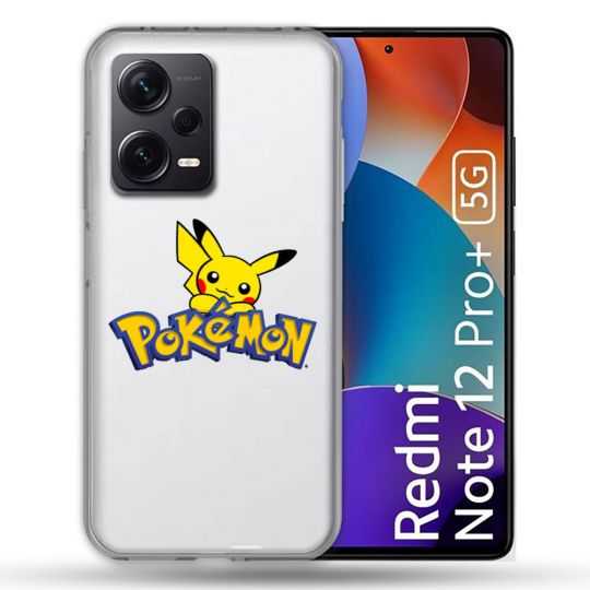Coque Renforcée Transparente Pour Xiaomi Redmi Note 12 Pro Plus 5G Pokemon