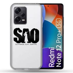Coque Renforcée Transparente Pour Xiaomi Redmi Note 12 Pro Plus 5G SAO