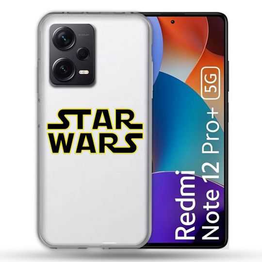 Coque Renforcée Transparente Pour Xiaomi Redmi Note 12 Pro Plus 5G Star Wars