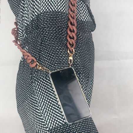 Coque Transparente Renforcée En Verre Trempé Pour Xiaomi Redmi Note 12 Pro 5G Lanière / Cordon Anneaux Bordeau