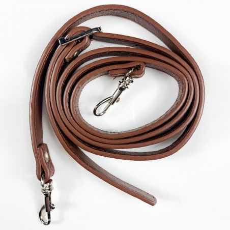 Coque Transparente Renforcée En Verre Trempé Pour Xiaomi Redmi Note 12 Pro 5G Lanière / Cordon Cuir 2 Marron