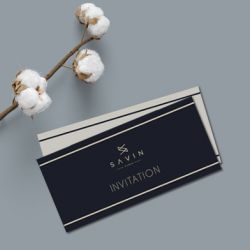 Carte invitation 350g/m2 couché mat