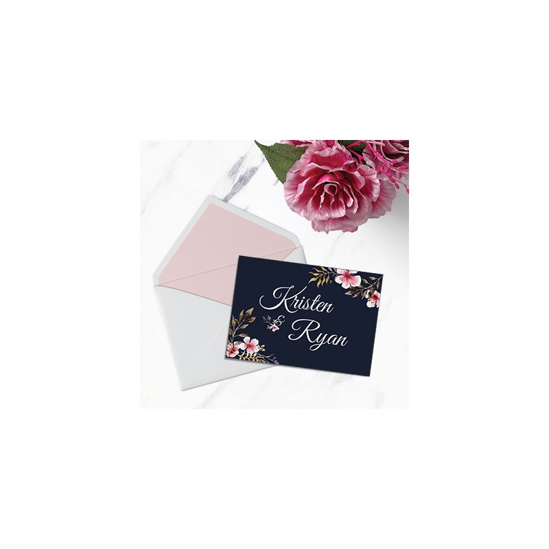 Carte invitation 250g/m2 couché brillant