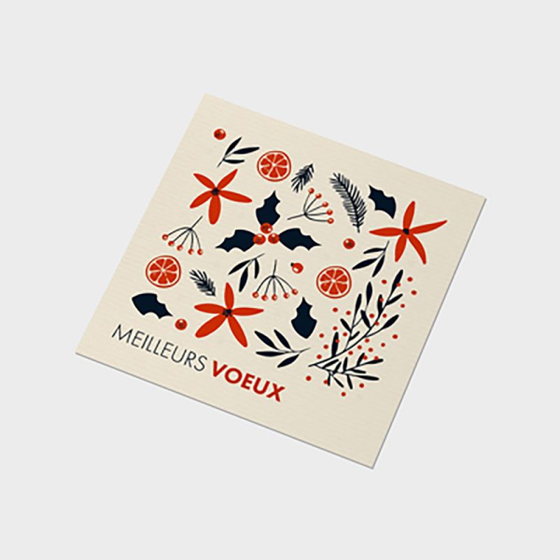 Carte de voeuxRives vergé 300g/m2 