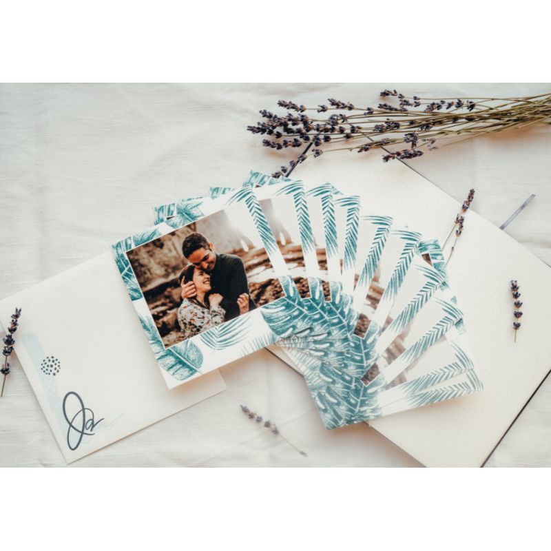 Faire Part Mariage Naissance Baptême Fibre de Canne à Sucre 300g/m2