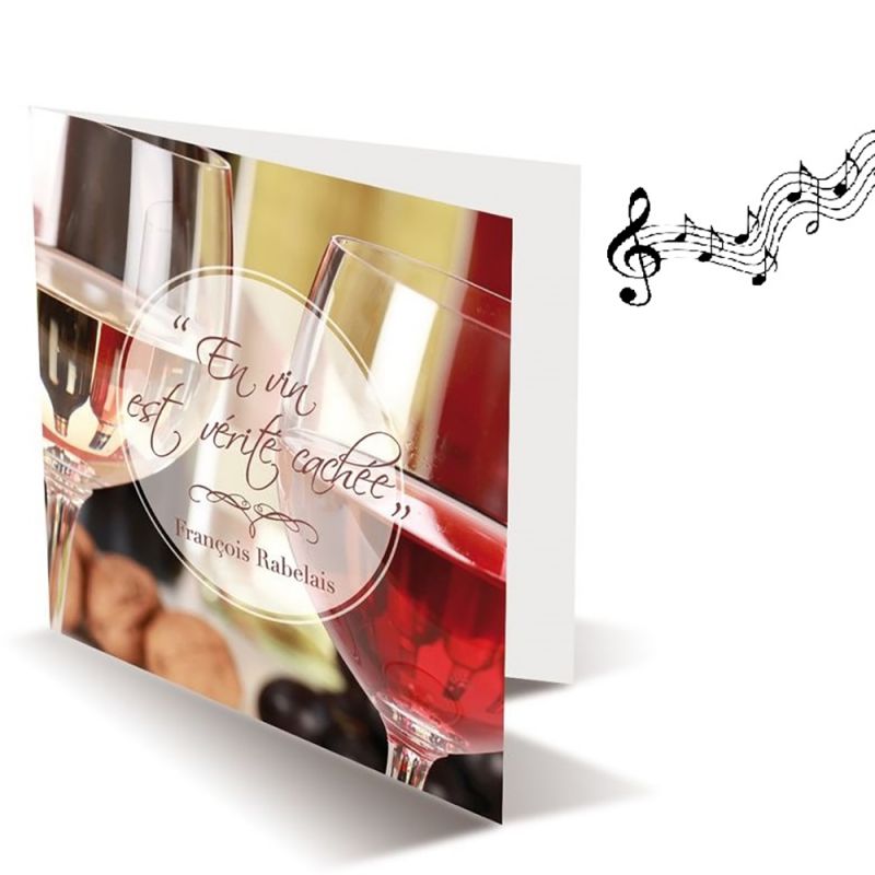 Carte Musicale Personnalisée