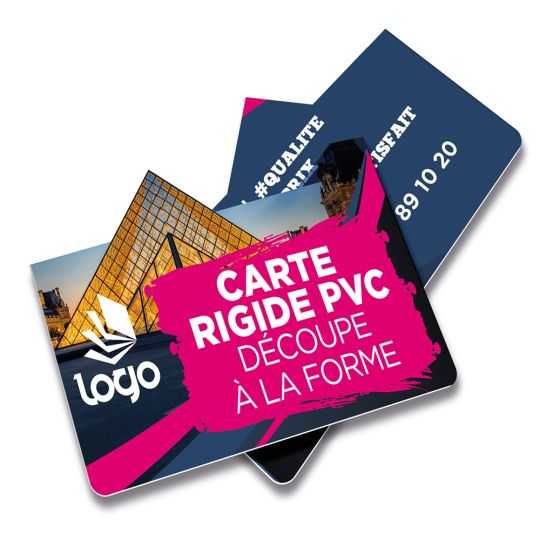 Carte PVC Sur-Mesure Personnlisée