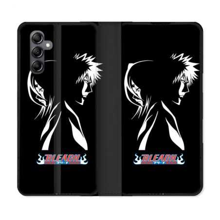 Housse cuir portefeuille pour Samsung Galaxy A34 5g Manga Bleach Duo