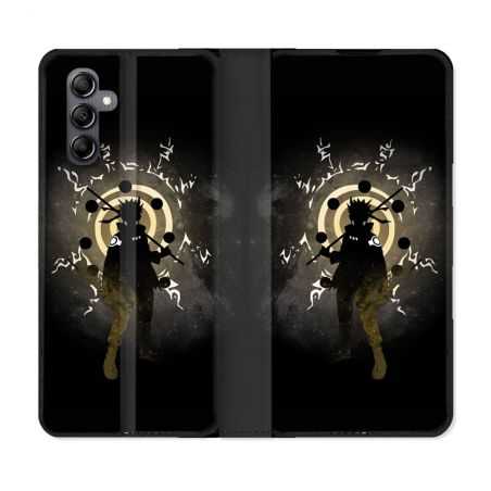 Housse cuir portefeuille pour Samsung Galaxy A34 5g Manga Naruto Sage