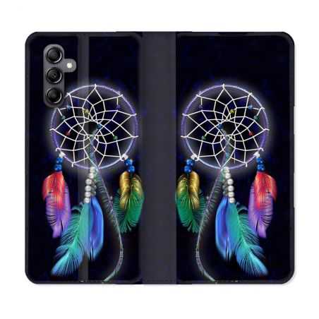 Housse cuir portefeuille pour Samsung Galaxy A34 5g Zen Attrape Reve Multicolore