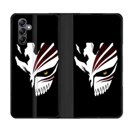 Housse cuir portefeuille pour Samsung Galaxy A54 5g Manga Bleach Masque