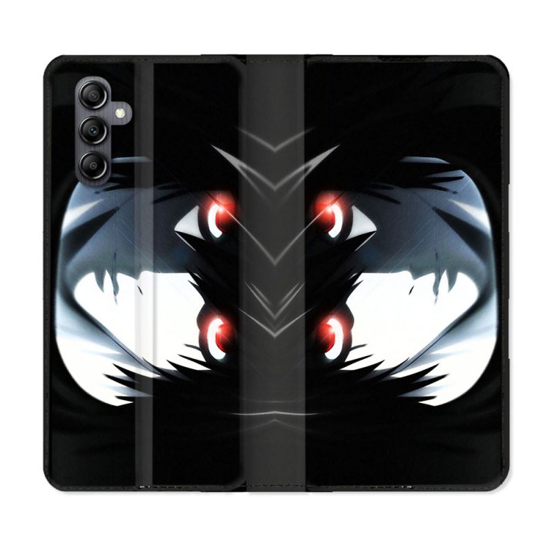 Housse cuir portefeuille pour Samsung Galaxy A54 5g Manga Death Note L