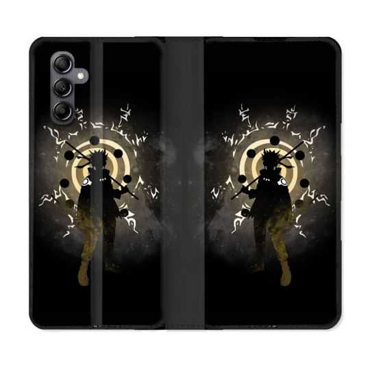 Housse cuir portefeuille pour Samsung Galaxy A54 5g Manga Naruto Sage