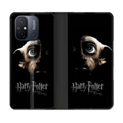 Housse cuir portefeuille pour Xiaomi 12C Harry Potter Hollows Dobby