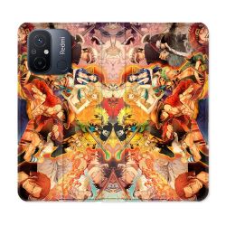 Housse cuir portefeuille pour Xiaomi 12C Manga One Piece Nakama