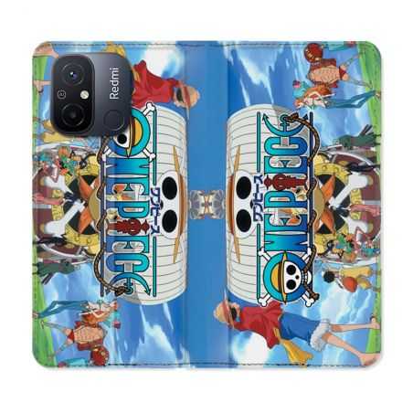 Housse cuir portefeuille pour Xiaomi 12C Manga One Piece Sunny