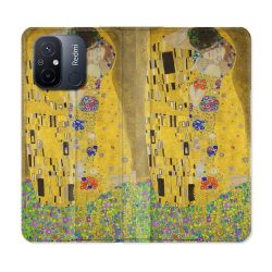 Housse cuir portefeuille pour Xiaomi 12C Peinture Le Baiser