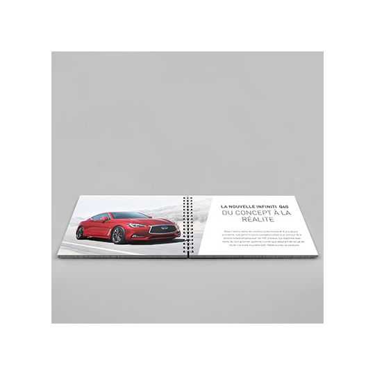 Brochure / Magazine à spirale personnalisé