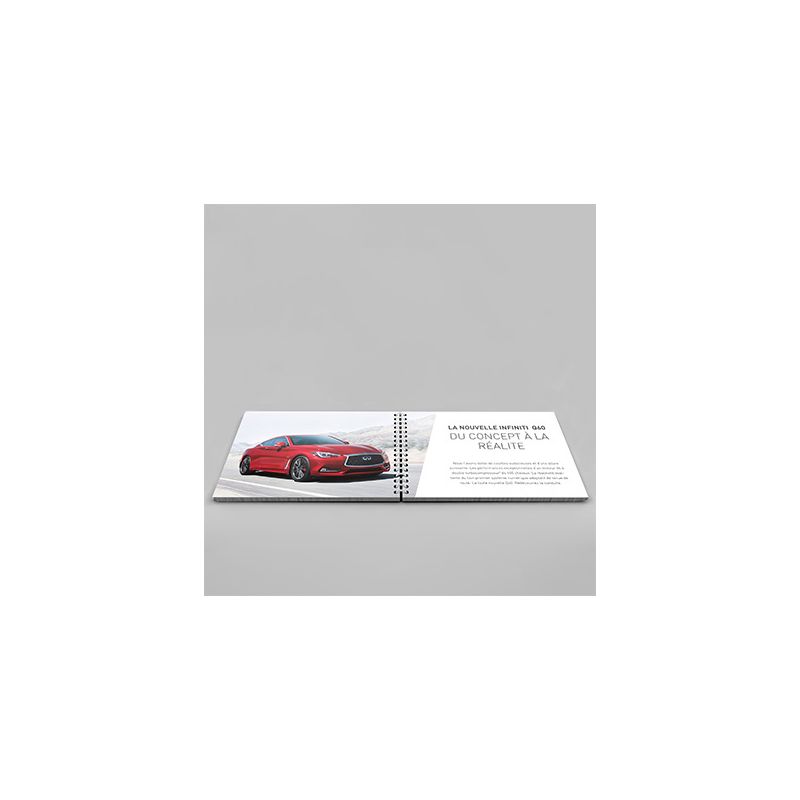 Brochure / Magazine à spirale personnalisé