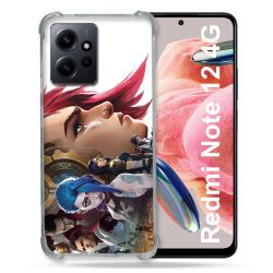 Coque Renforcée En Verre Trempé Pour Xiaomi Redmi Note 12 4G Arcane Jynx Sœur