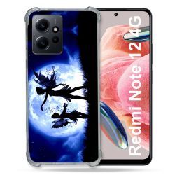 Coque Renforcée En Verre Trempé Pour Xiaomi Redmi Note 12 4G Fantastique Fee Lune