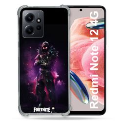 Coque Renforcée En Verre Trempé Pour Xiaomi Redmi Note 12 4G Fortnite Raven