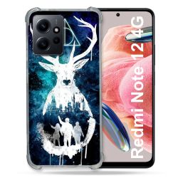 Coque Renforcée En Verre Trempé Pour Xiaomi Redmi Note 12 4G Harry Potter Patronome