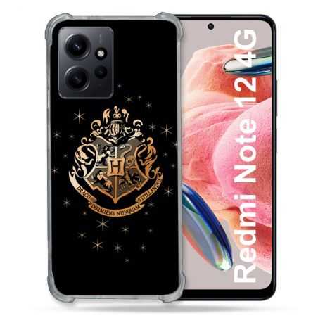 Coque Renforcée En Verre Trempé Pour Xiaomi Redmi Note 12 4G Harry Potter Poudlard