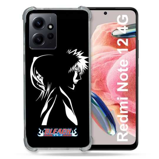 Coque Renforcée En Verre Trempé Pour Xiaomi Redmi Note 12 4G Manga Bleach Duo