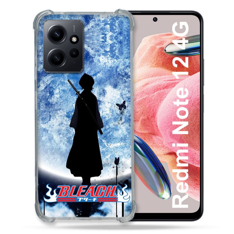Coque Renforcée En Verre Trempé Pour Xiaomi Redmi Note 12 4G Manga Bleach Lune