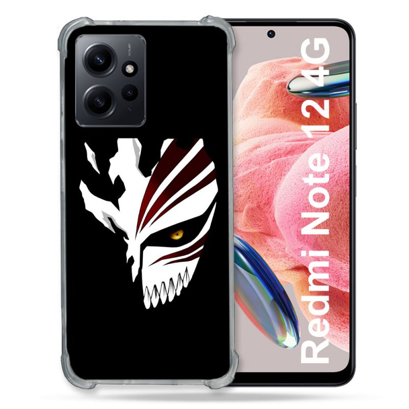 Coque Renforcée En Verre Trempé Pour Xiaomi Redmi Note 12 4G Manga Bleach Masque