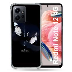 Coque Renforcée En Verre Trempé Pour Xiaomi Redmi Note 12 4G Manga Naruto Sasuke Itachi