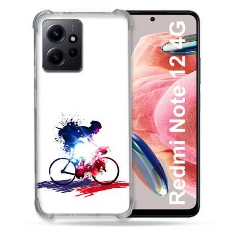 Coque Renforcée En Verre Trempé Pour Xiaomi Redmi Note 12 4G Sport Cyclisme France