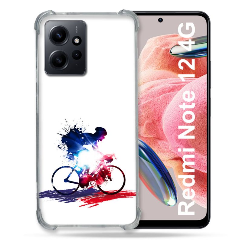 Coque Renforcée En Verre Trempé Pour Xiaomi Redmi Note 12 4G Sport Cyclisme France