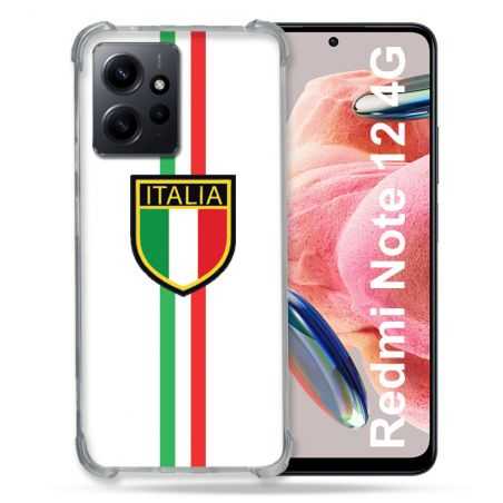 Coque Renforcée En Verre Trempé Pour Xiaomi Redmi Note 12 4G Voyage Italie 3 Blanc