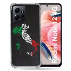 Coque Renforcée En Verre Trempé Pour Xiaomi Redmi Note 12 4G Voyage Italie Botte