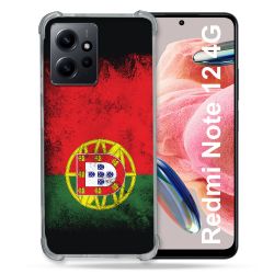 Coque Renforcée En Verre Trempé Pour Xiaomi Redmi Note 12 4G Voyage Portugal Drapeau