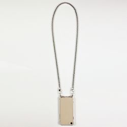 Coque Transparente Renforcée En Verre Trempé Pour Xiaomi Redmi Note 12 4G Lanière / Cordon Metal Serpent Argent