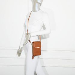 Mini Sac à Bandoulière Femme Personnalisé Simili cuir Grainé Marron Personnalisé