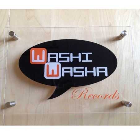 Plaque Professionnelle Transparente en Plexiglass® 10 mm Personnalisée