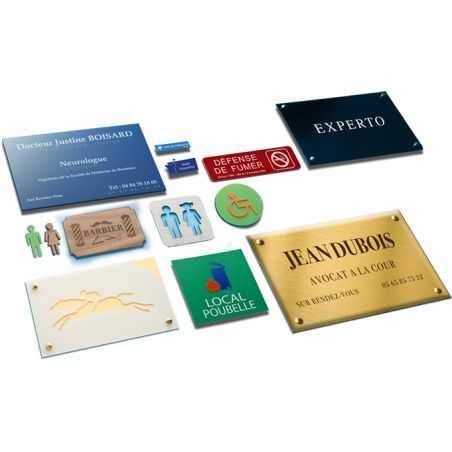 Plaque Professionnelle Sur Mesure