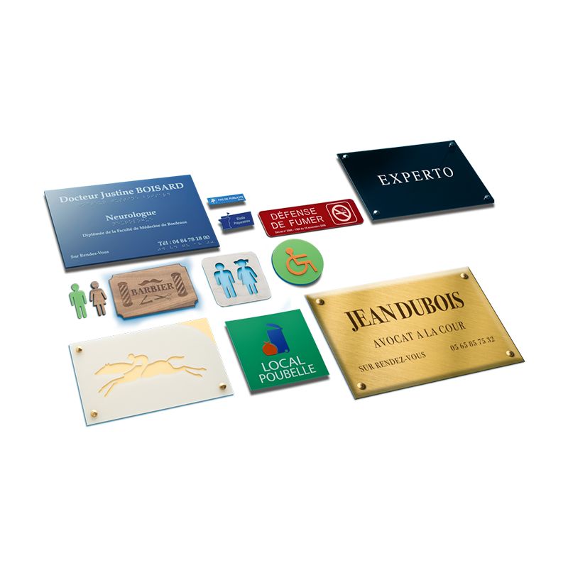 Plaque Professionnelle Sur Mesure