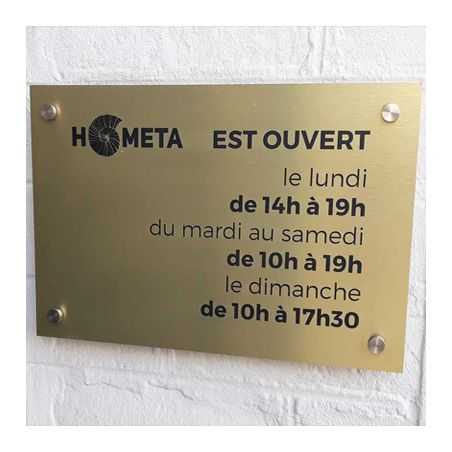 Plaque Professionnelle Sur Mesure
