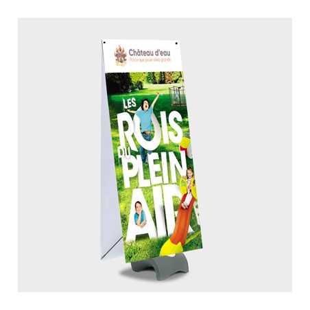 Banner Extérieur Double Face 80 x 180 cm Personnalisé