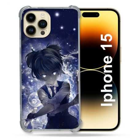 Coque Renforcée En Verre Trempé Pour Iphone 15 (6.1) Manga Assassination Classroom Nagisa